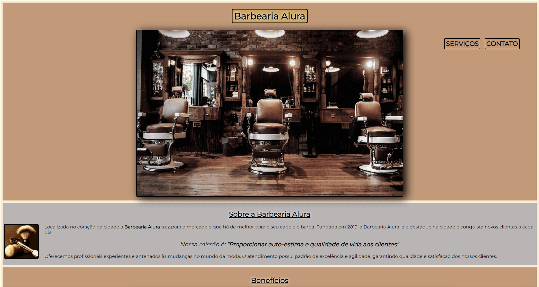 Barbearia Alura